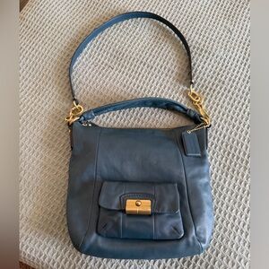 Coach Kristin Teal Convertible Hobo
